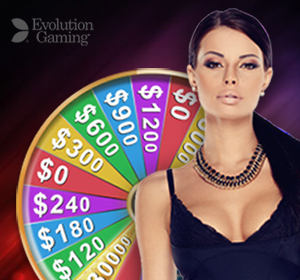 Evolution Live Casino - Money Wheel